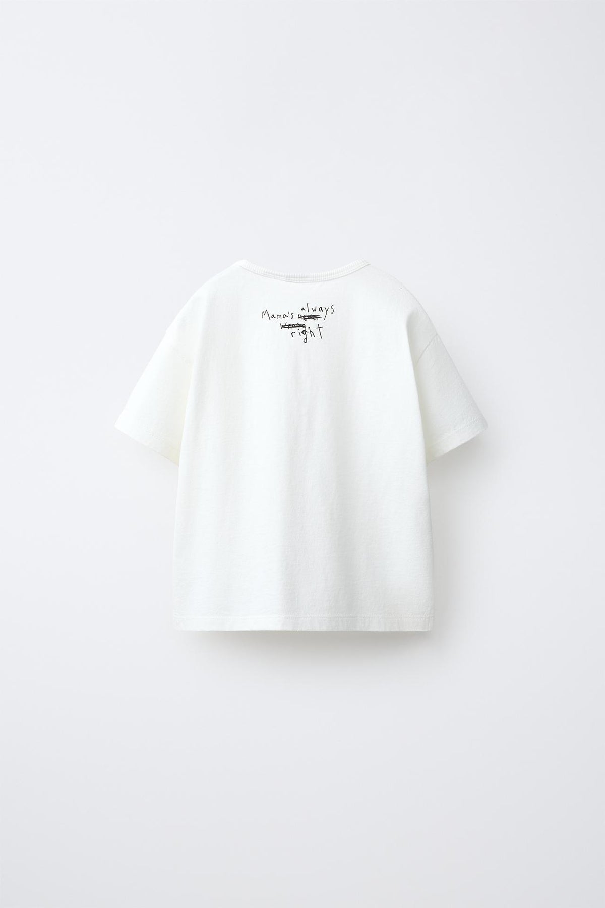 Text Print T-Shirt Heart