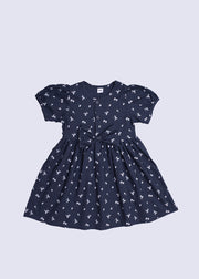 Printed Bow Dress