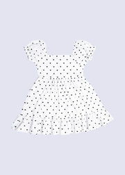Heart print dress