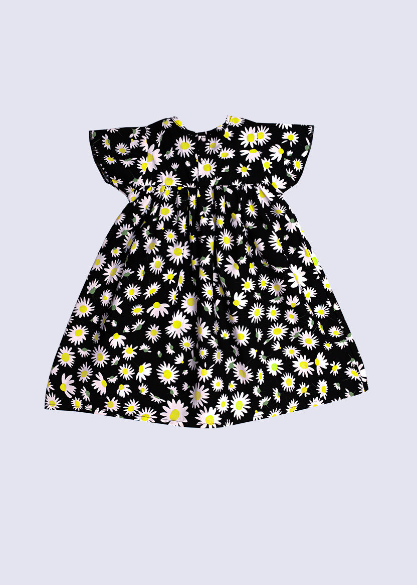 Sunflower Print Dress