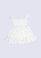 Heart print dress