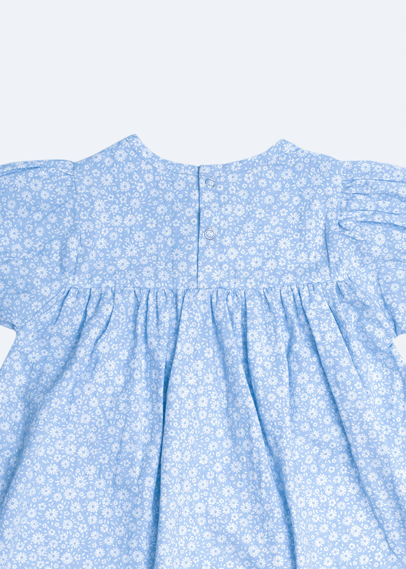 Blue Floral Dress