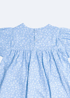 Blue Floral Dress