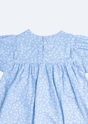 Blue Floral Dress