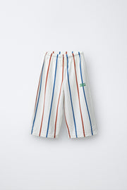 Striped Textured Pants