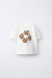 Animal Print T-Shirt Cat