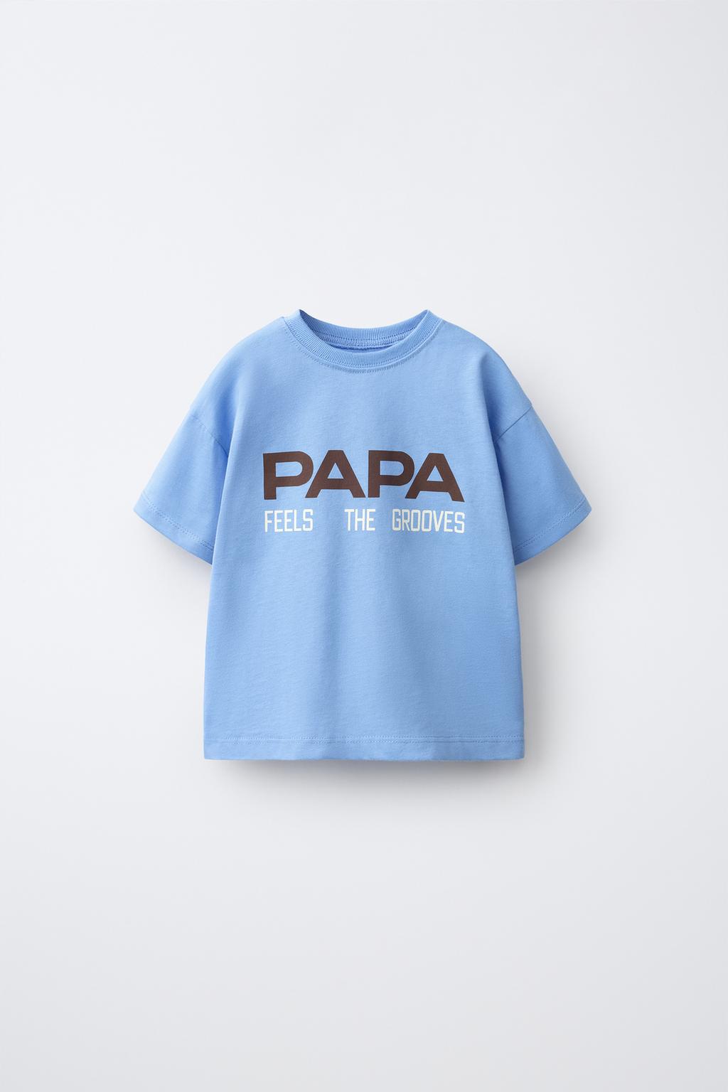 Papa Print T-Shirt
