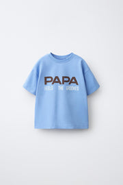 Papa Print T-Shirt