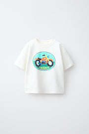 Printed T-Shirt White