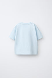 Animal Print T-Shirt Blue