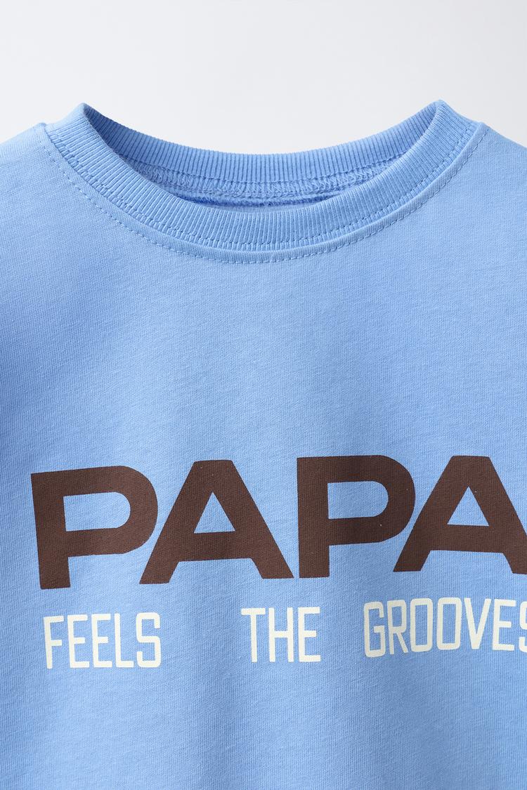 Papa Print T-Shirt