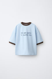 Text Print T-Shirt Text