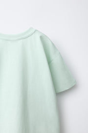 Text Print T-Shirt Crew