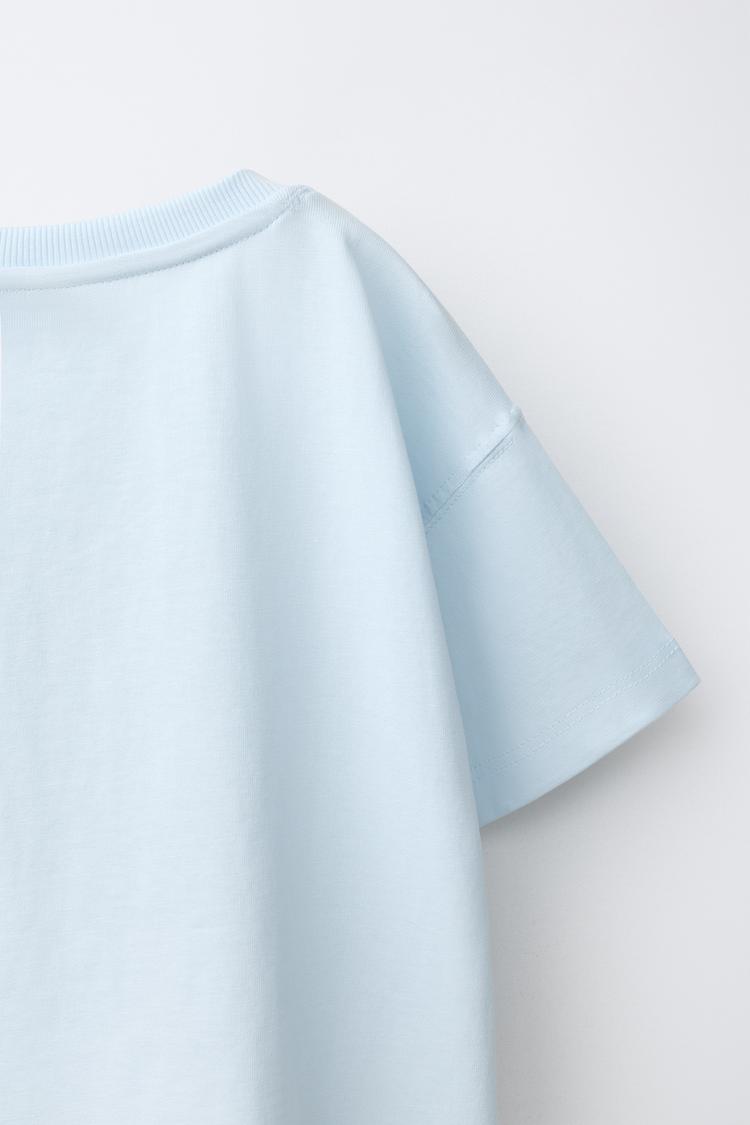 Animal Print T-Shirt Blue