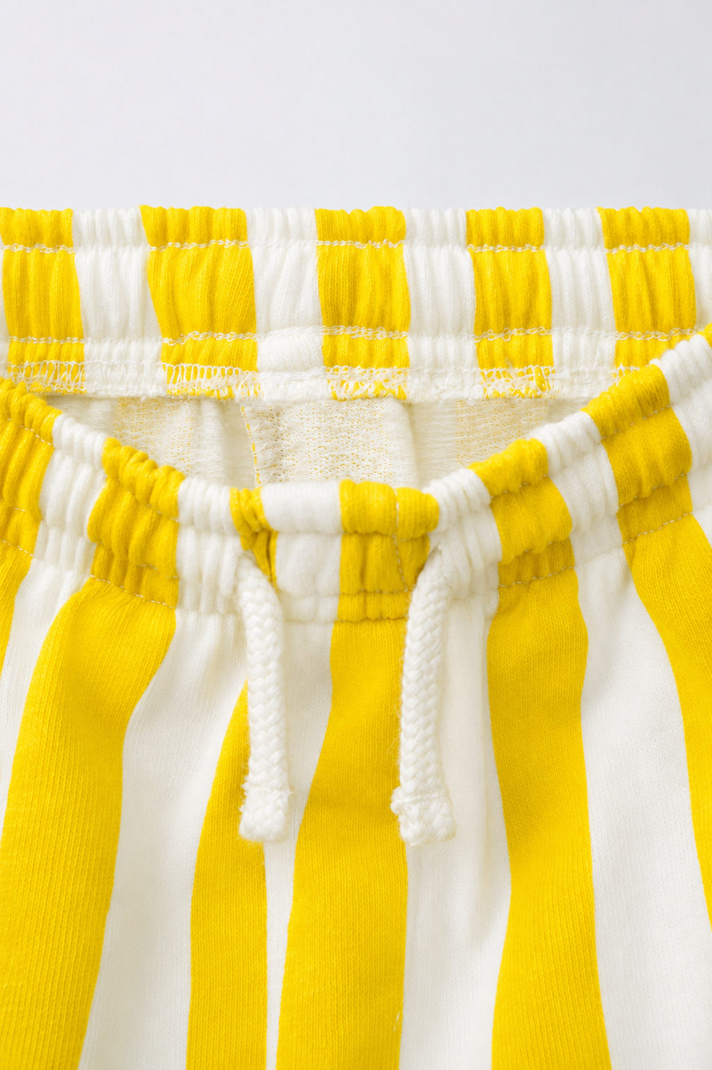 Yellow Wave Stripes Pants
