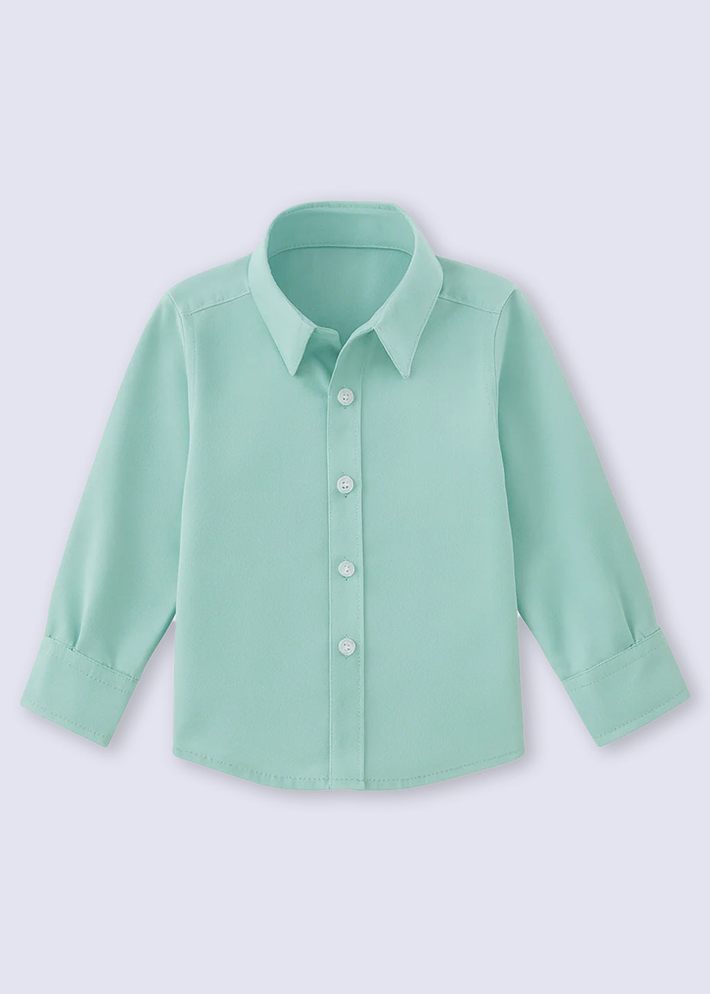 Teal Green Plain Shirt