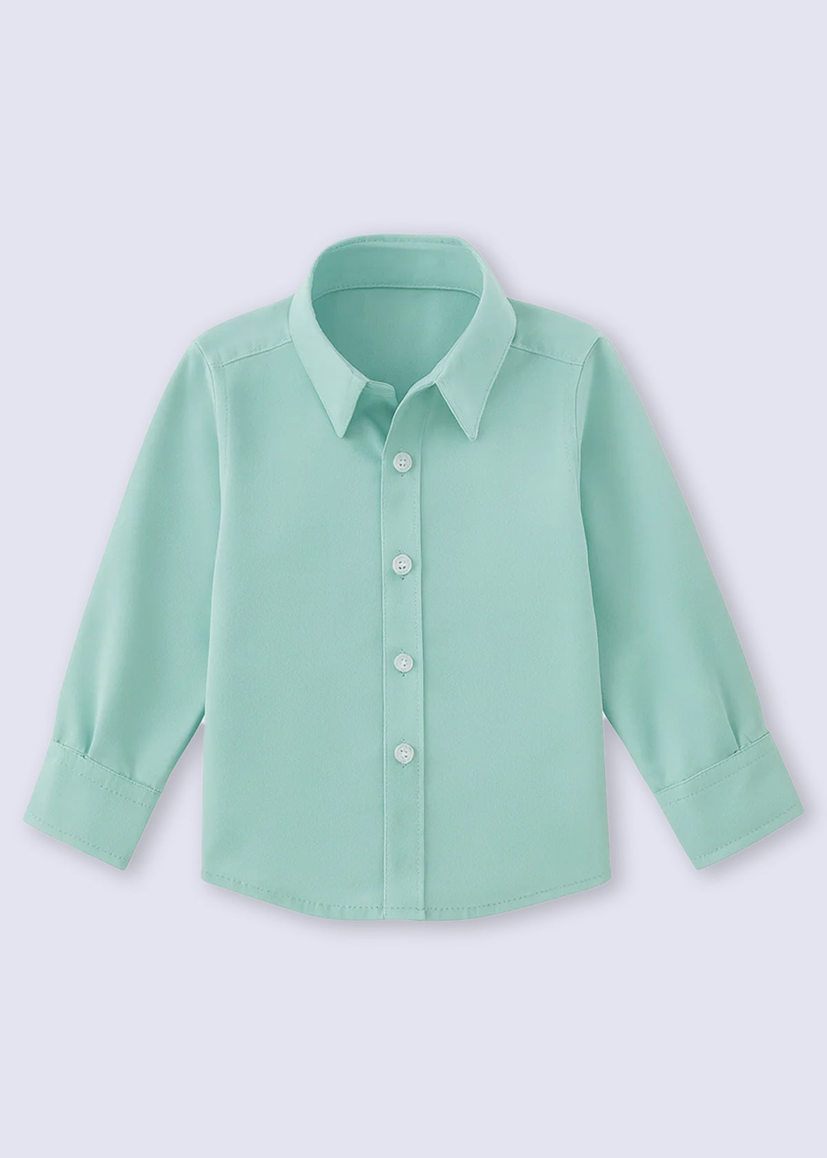 Teal Green Plain Shirt