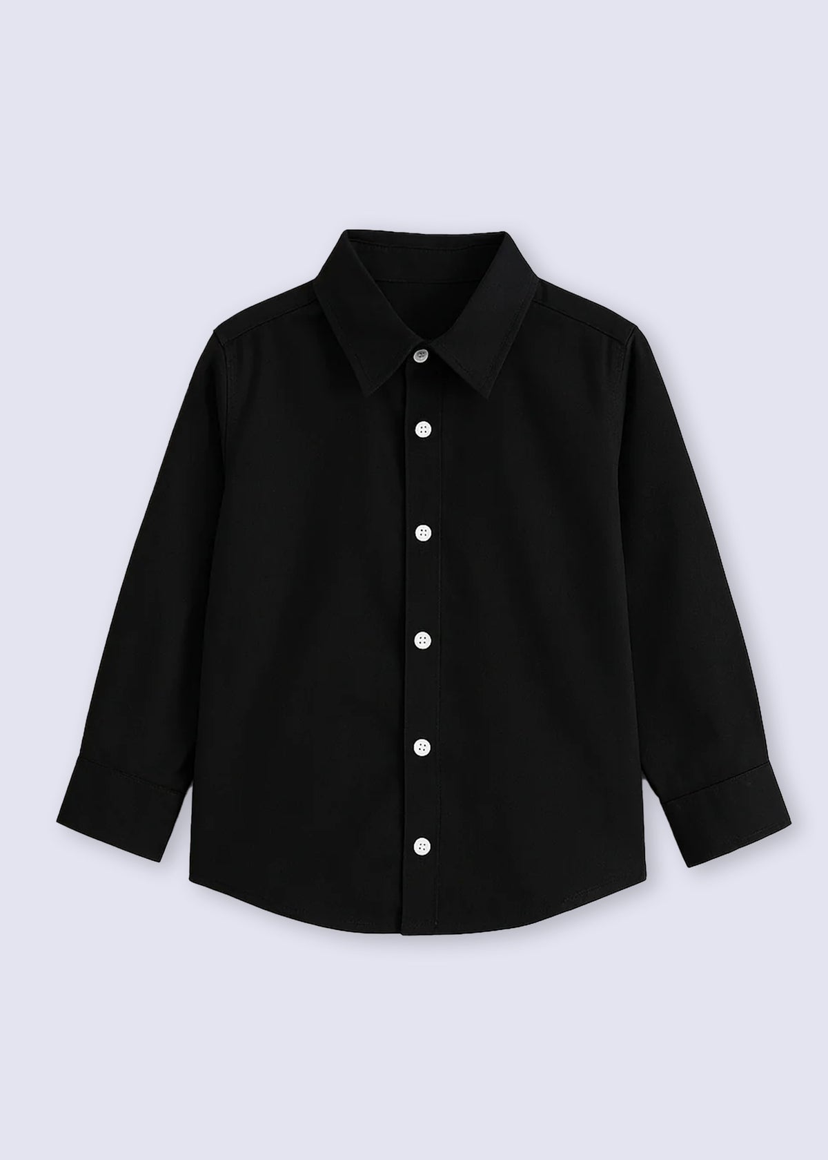 Black Plain Shirt