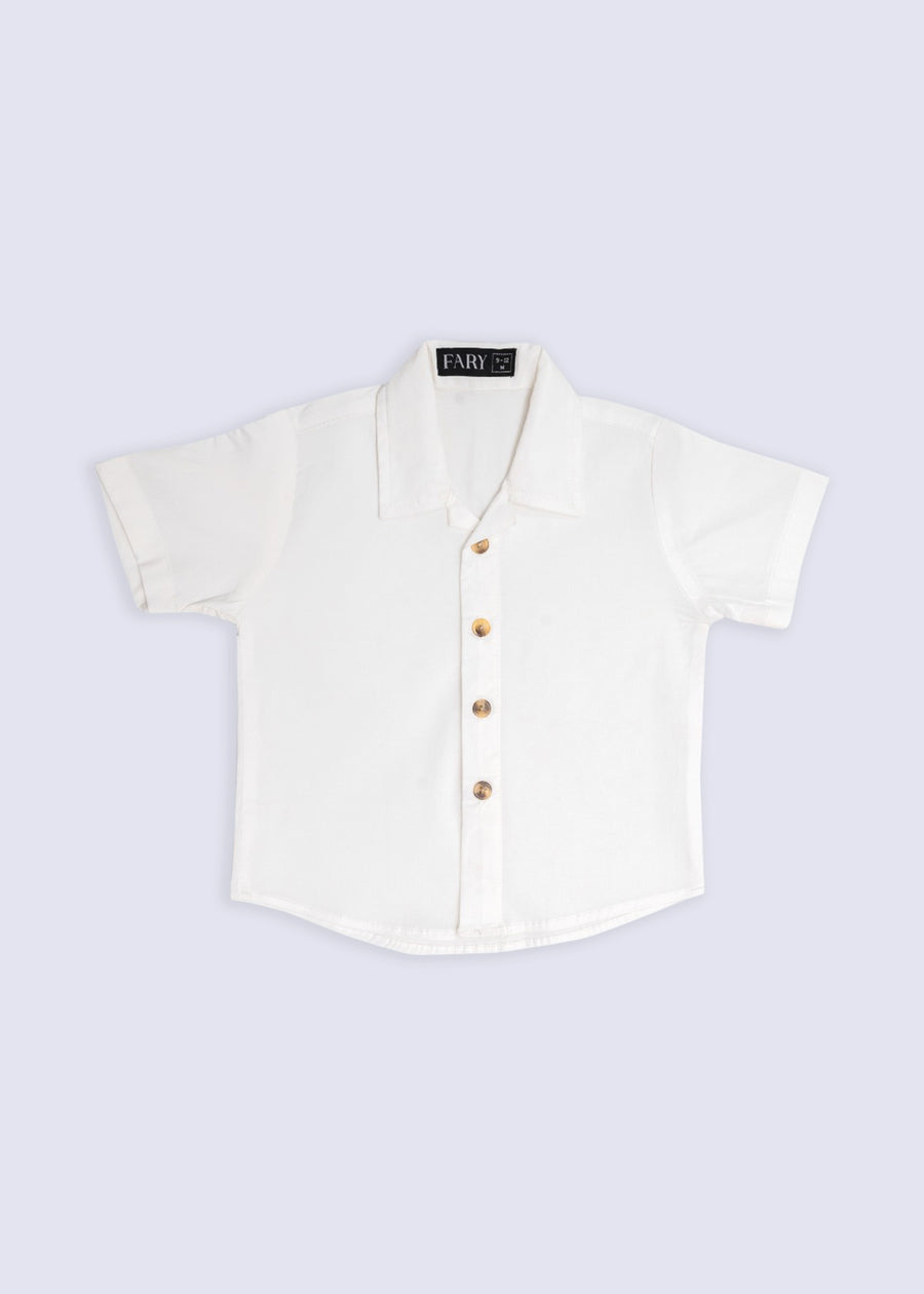 White Cuban Shirt