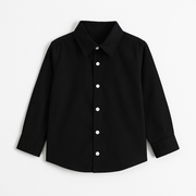 Black Plain Shirt