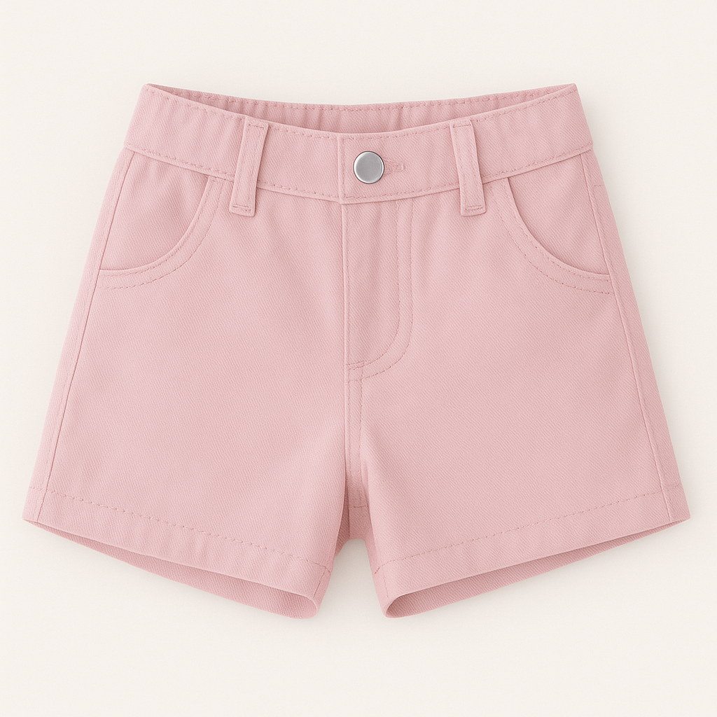 Pink Twill Short