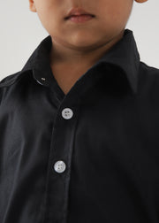 Black Plain Shirt