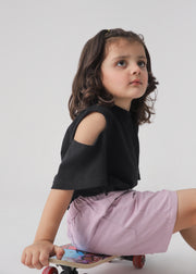 Pink Twill Short