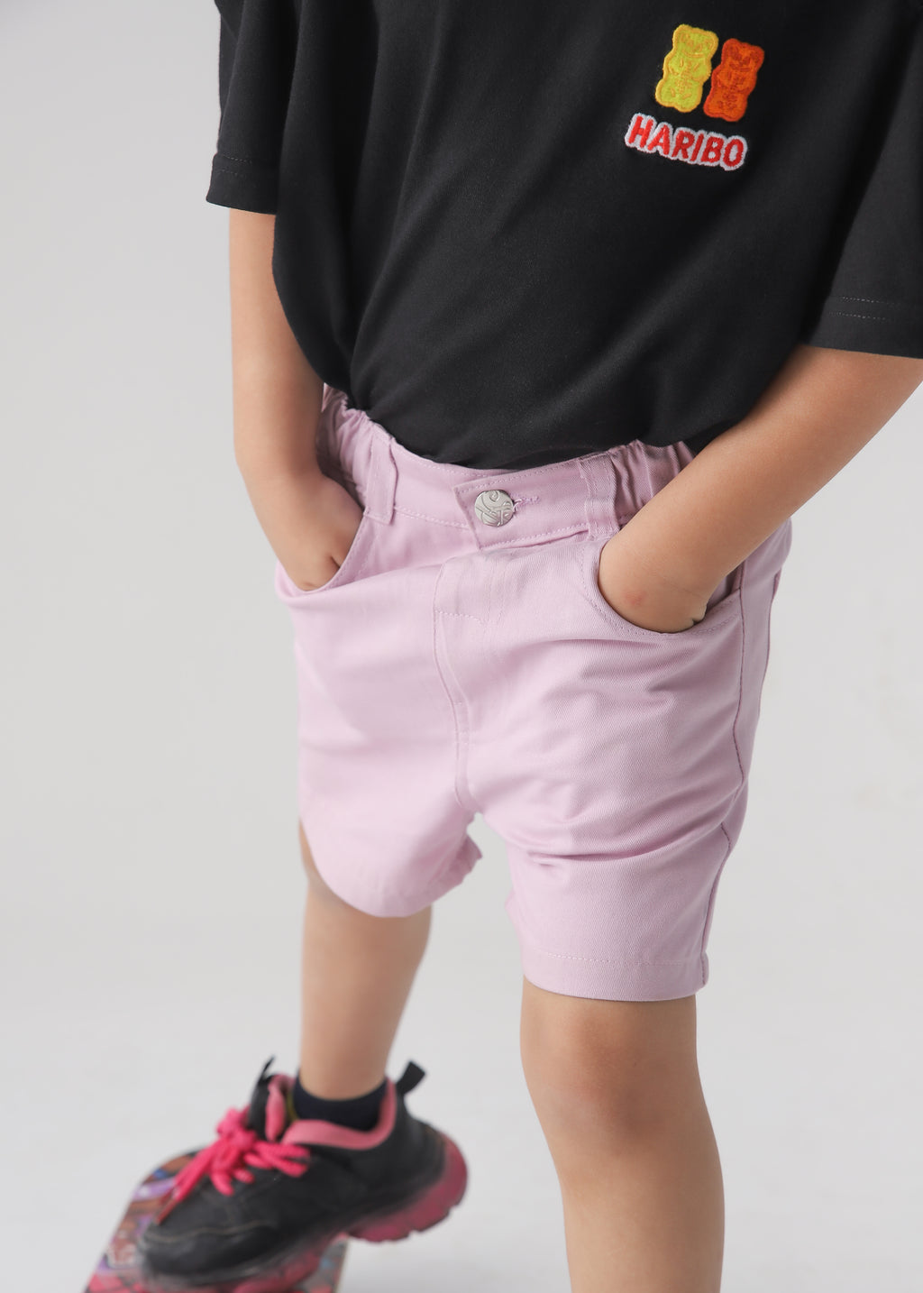 Pink Twill Short