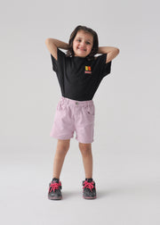 Pink Twill Short