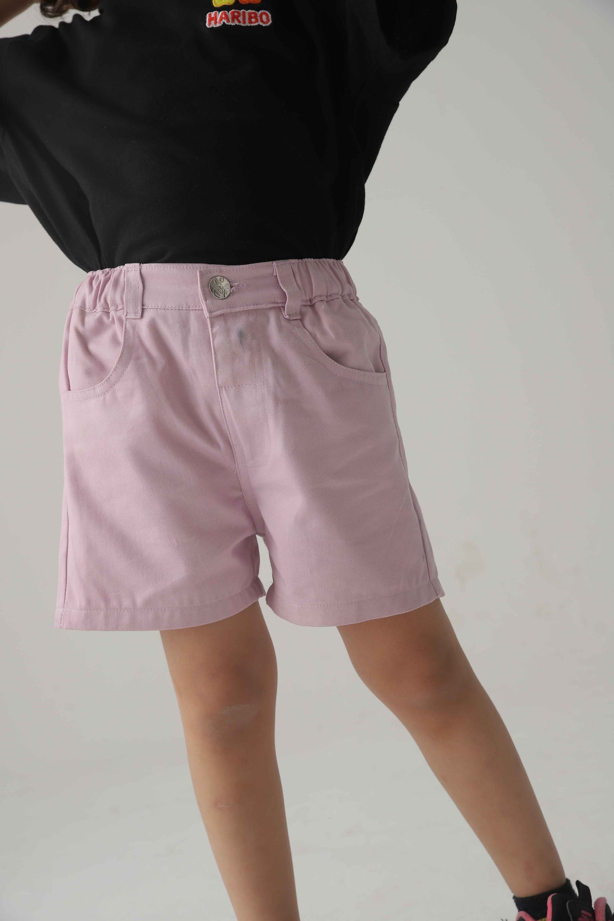 Pink Twill Short
