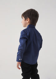 Midnight Plain Shirt