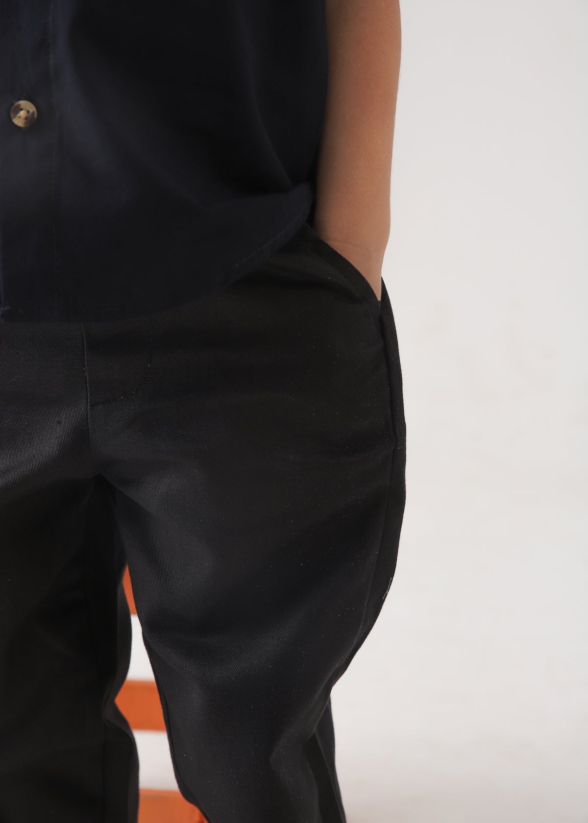 Jet Black Twill