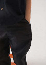 Jet Black Twill