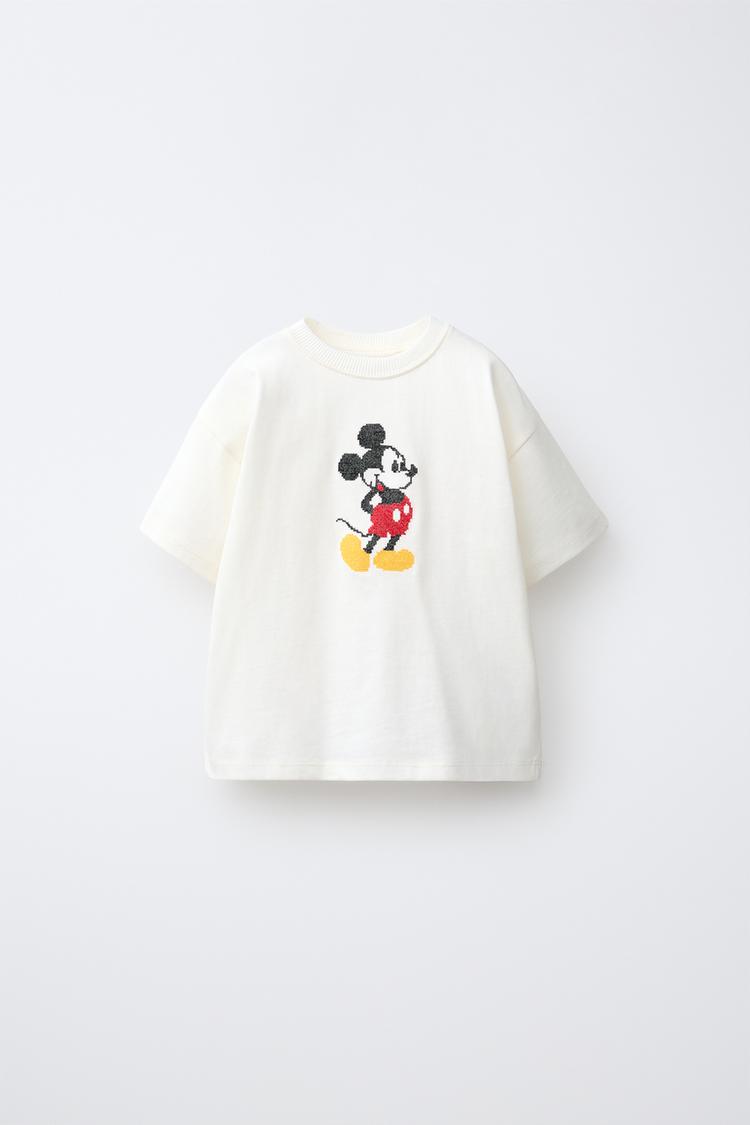 Cross Stitch Printed T-Shirt