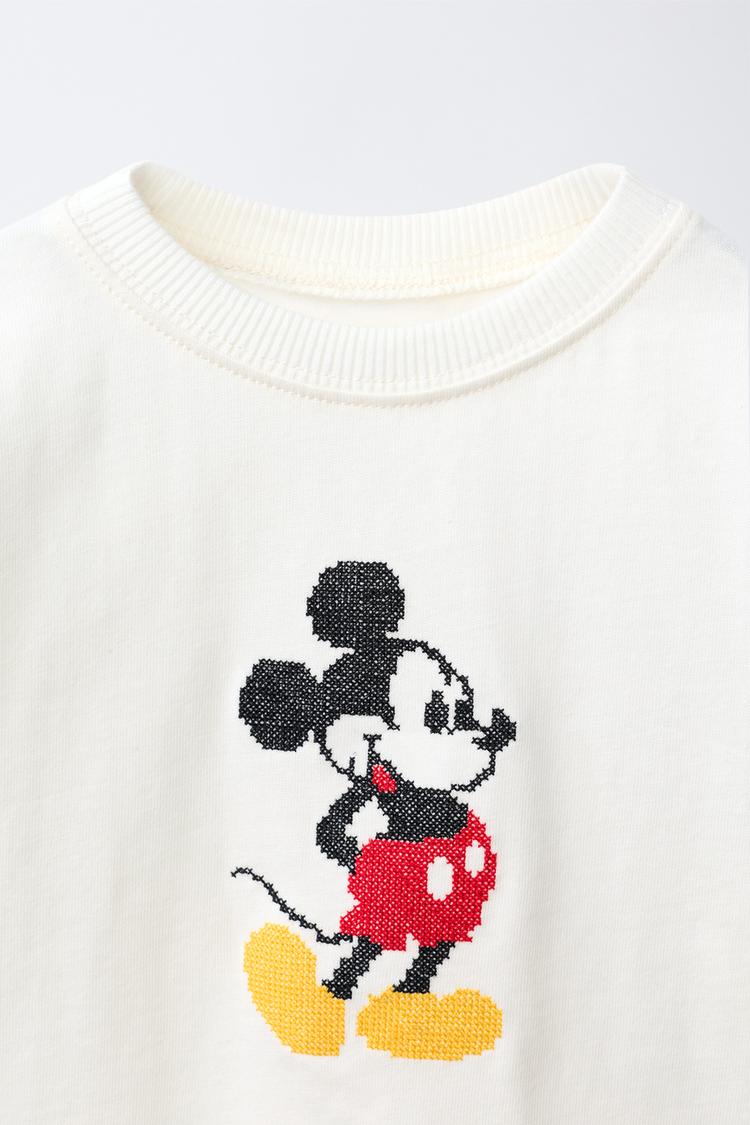 Cross Stitch Printed T-Shirt