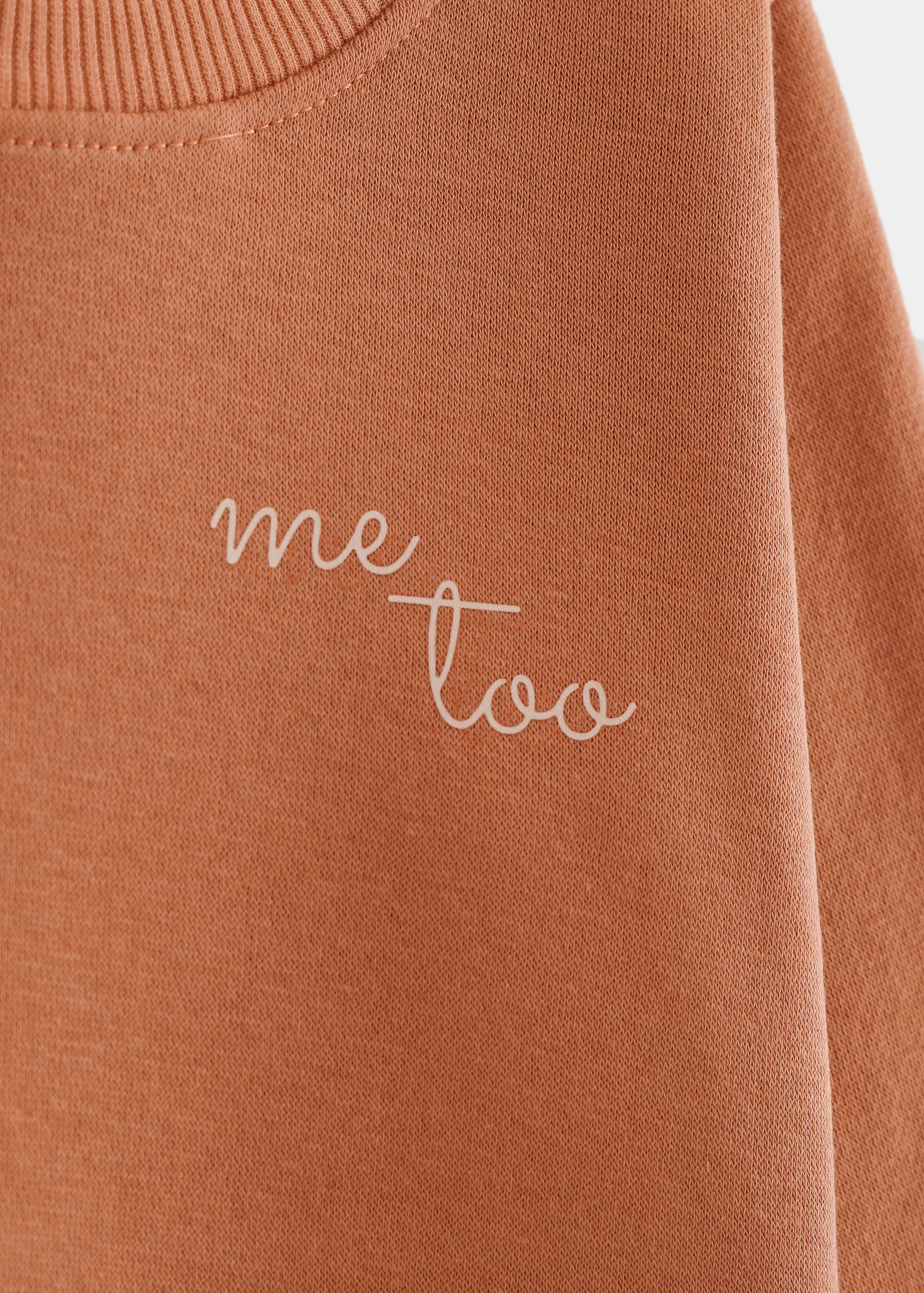 Me Too Hoodie Set Peach