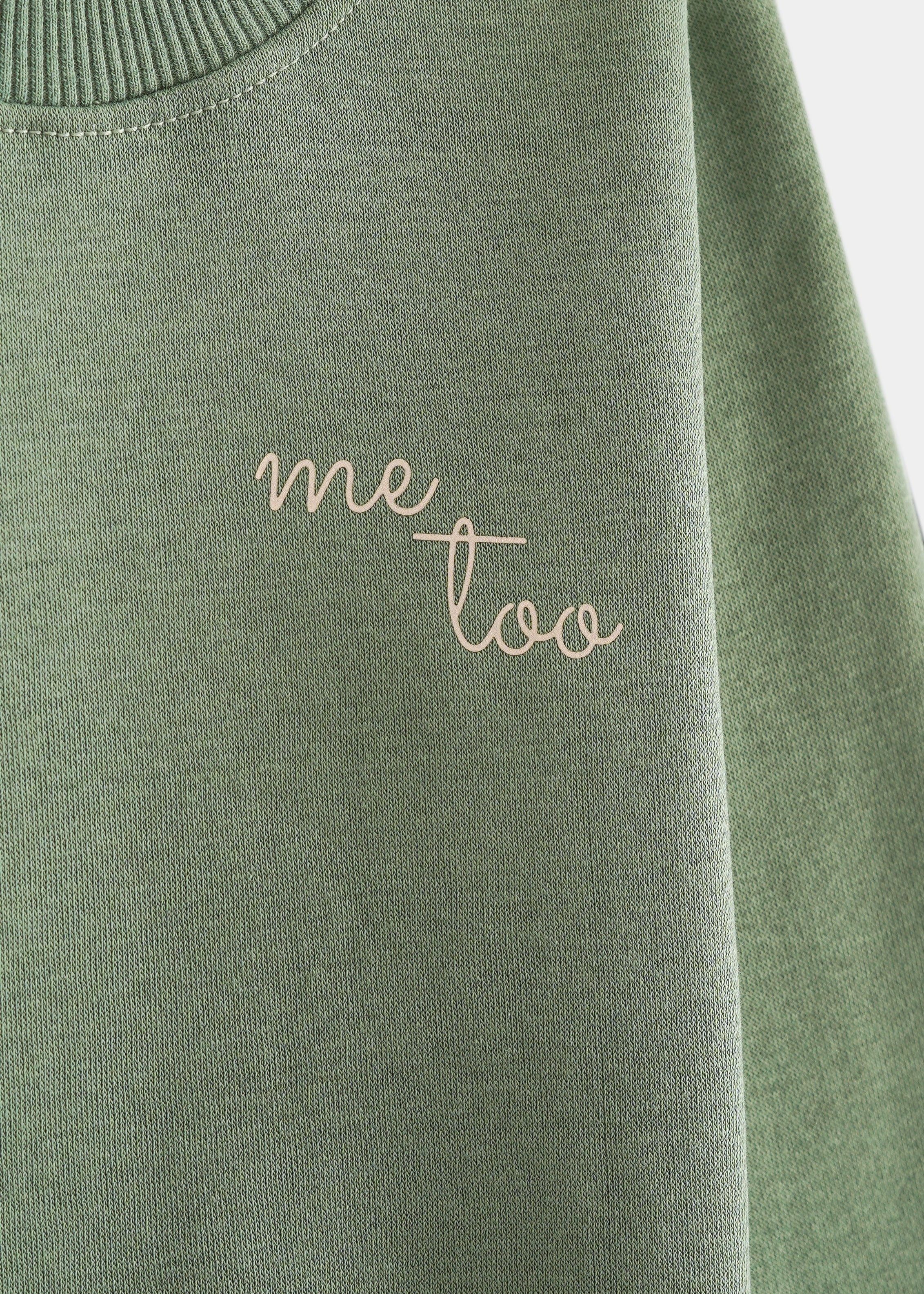 Me Too Hoodie Set Pastel Green