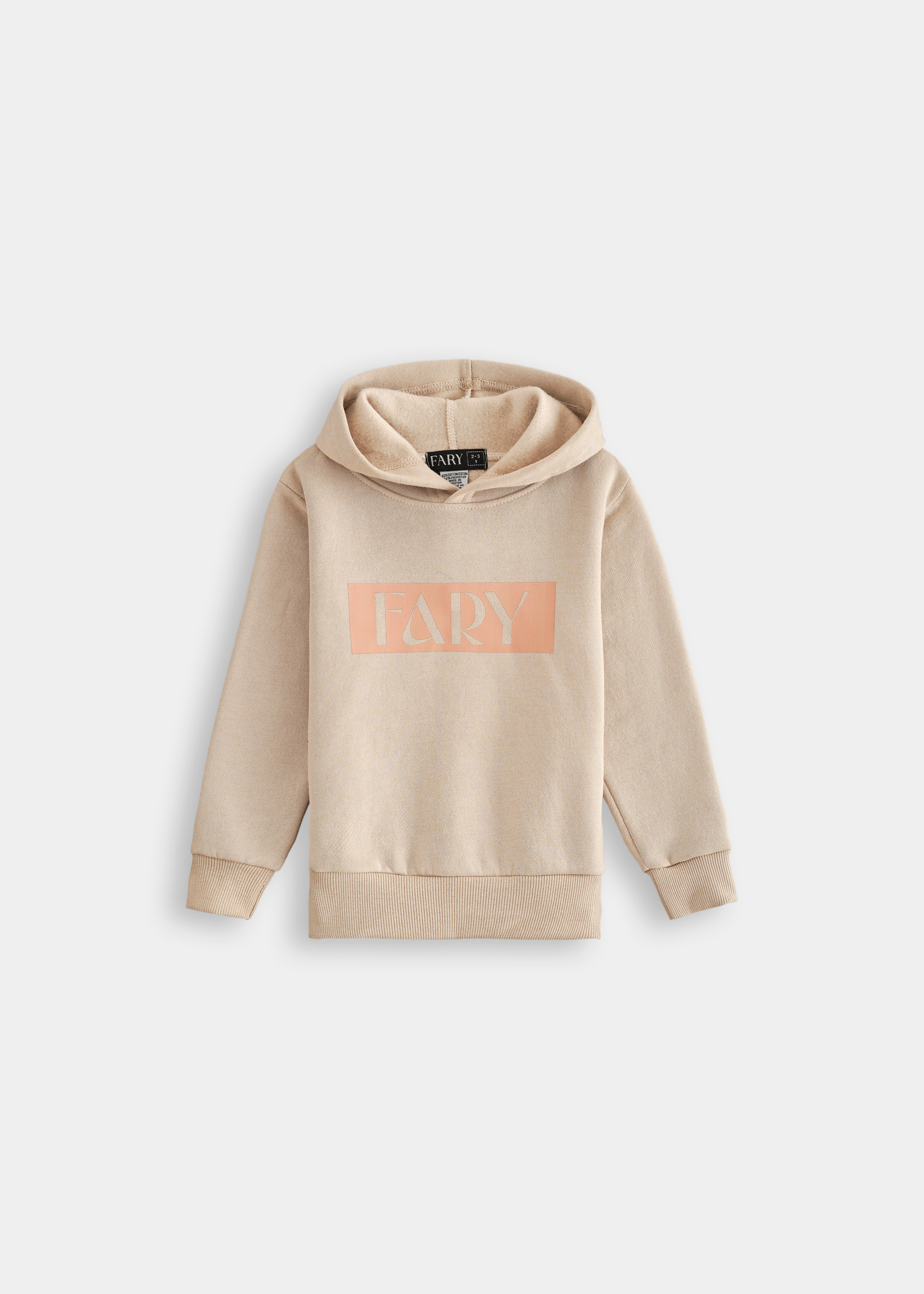 Fary Hoodie Set Light Cream