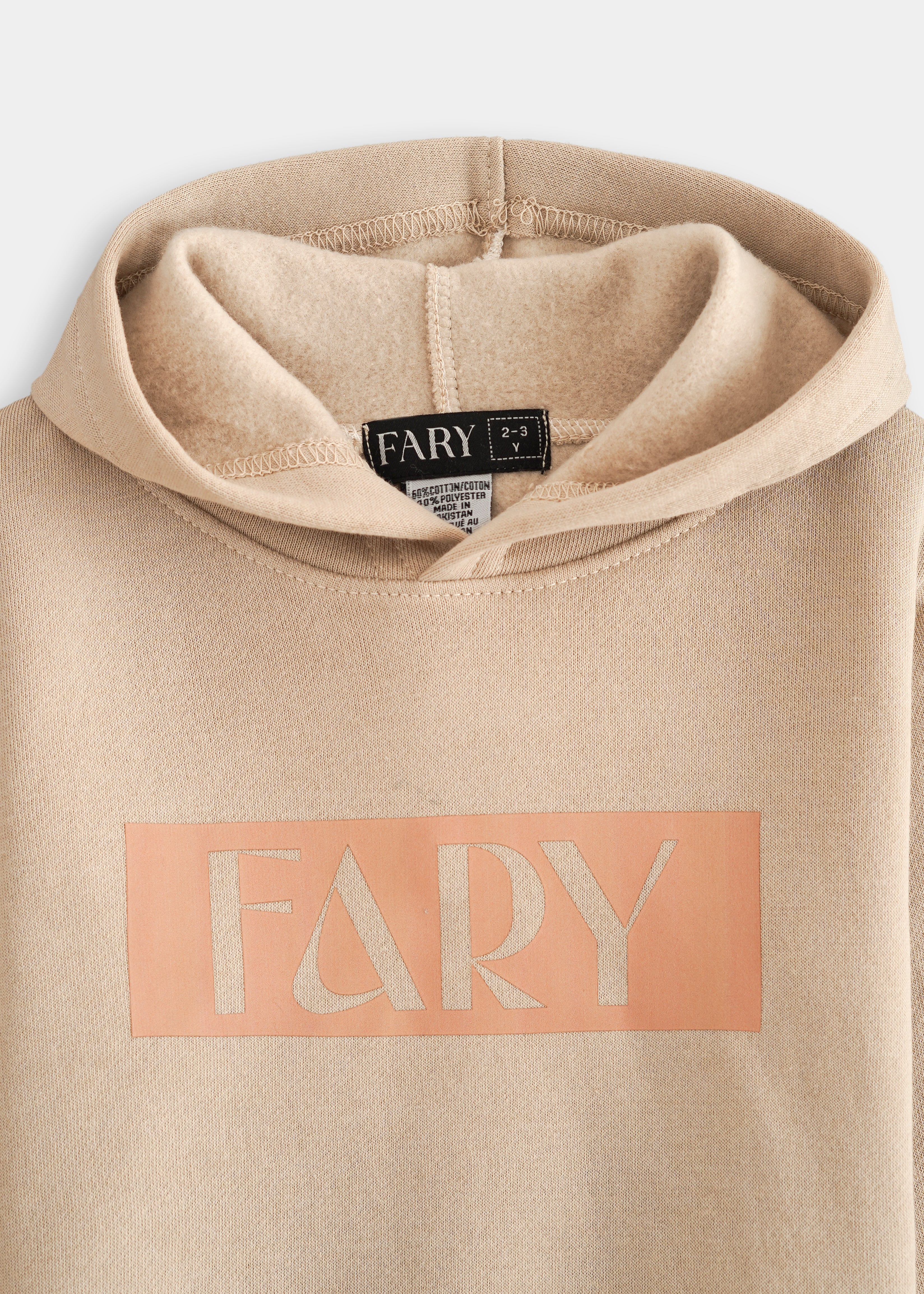 Fary Hoodie Set Light Cream