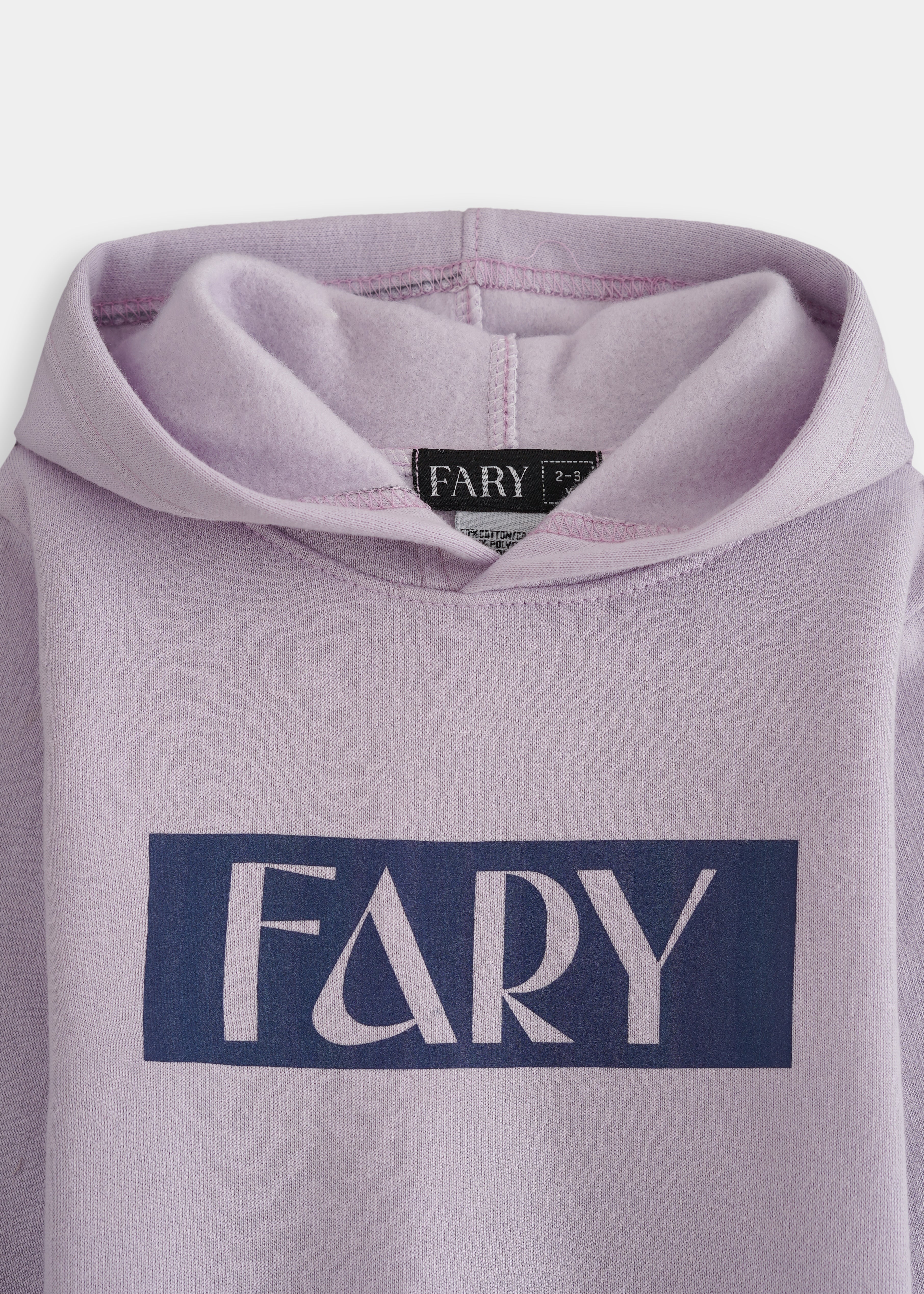 Fary Hoodie Set Light Purple