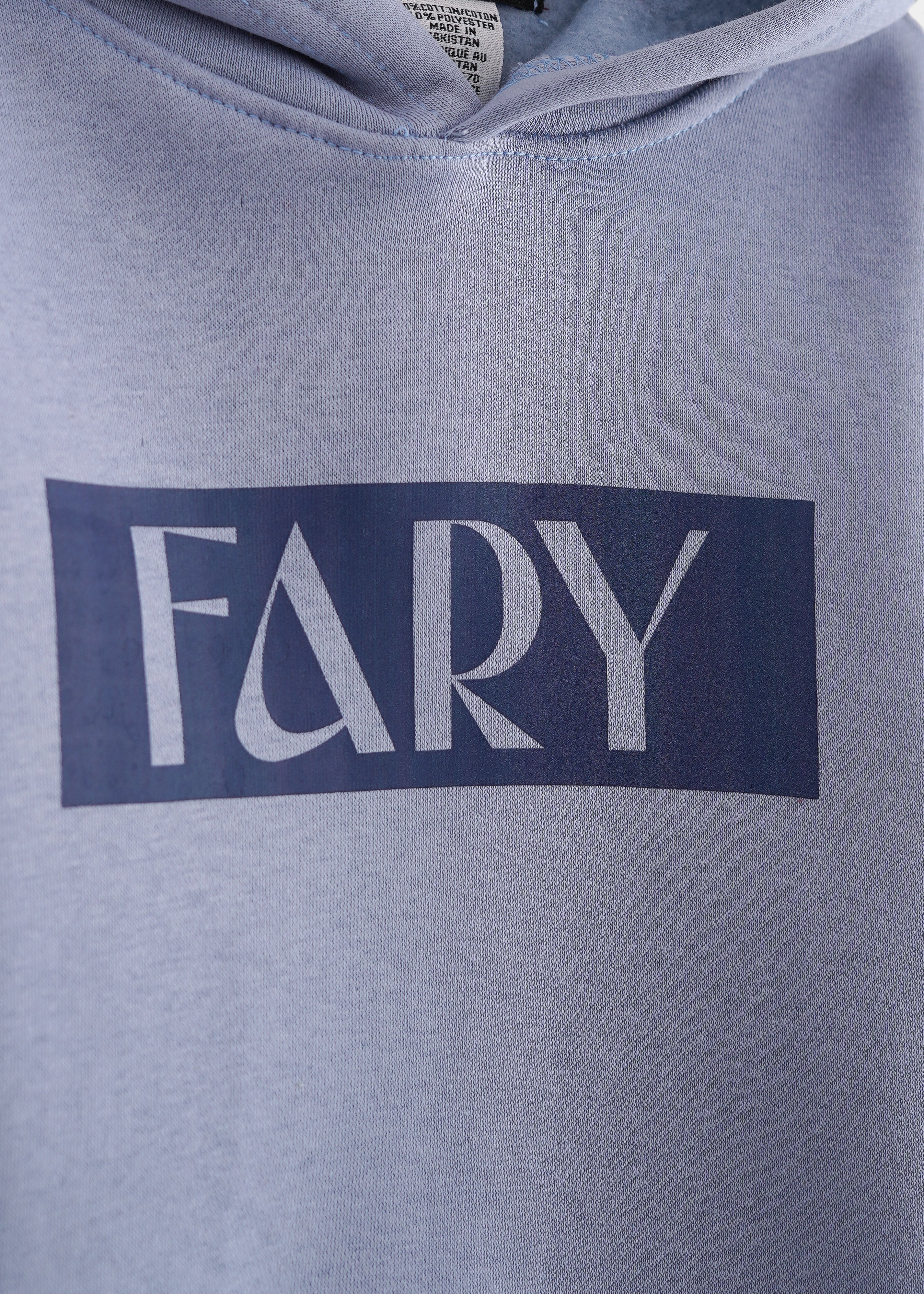 Fary Hoodie Set Lavender Grey