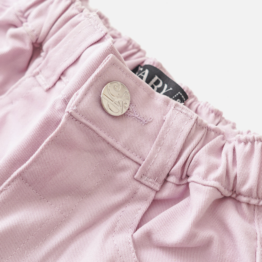 Pink Twill Short