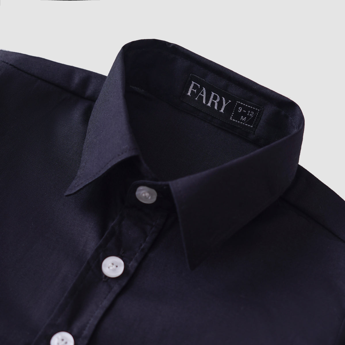 Black Plain Shirt