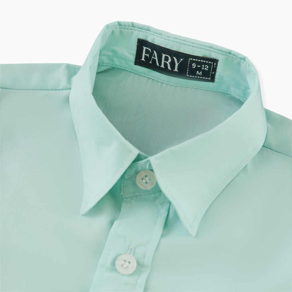 Teal Green Basic Shirt