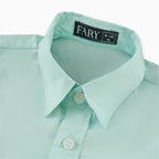 Teal Green Plain Shirt