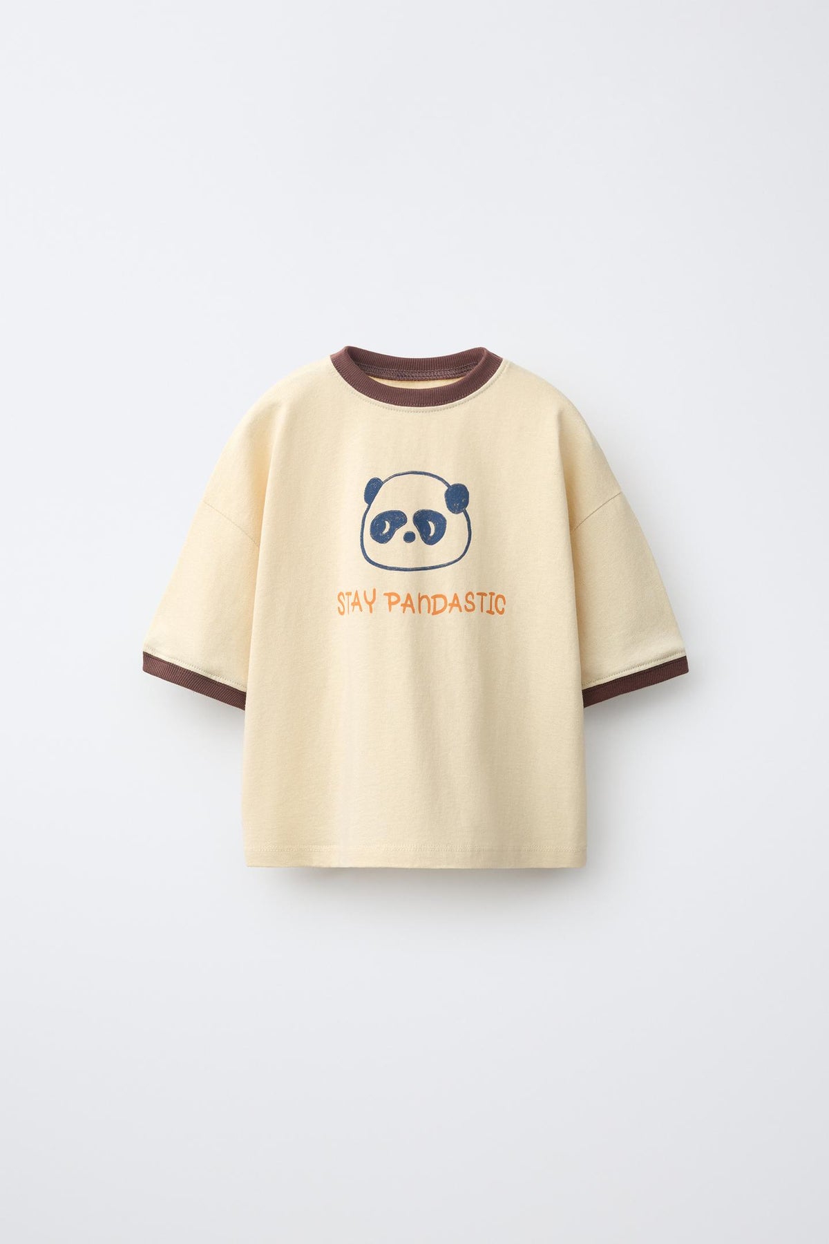 Animal Print T-Shirt Yellow