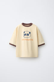 Animal Print T-Shirt Yellow