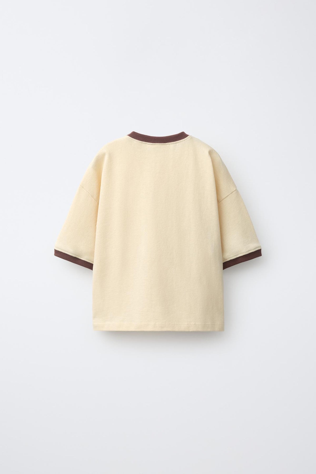 Animal Print T-Shirt Yellow