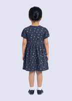 Printed Bow Dress