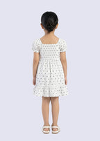 Heart print dress